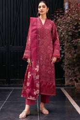 Amal By Motifz Unstitched 3 Piece Digital Printed Emb Lawn Vol-02 Collection'2025-5364-Alma